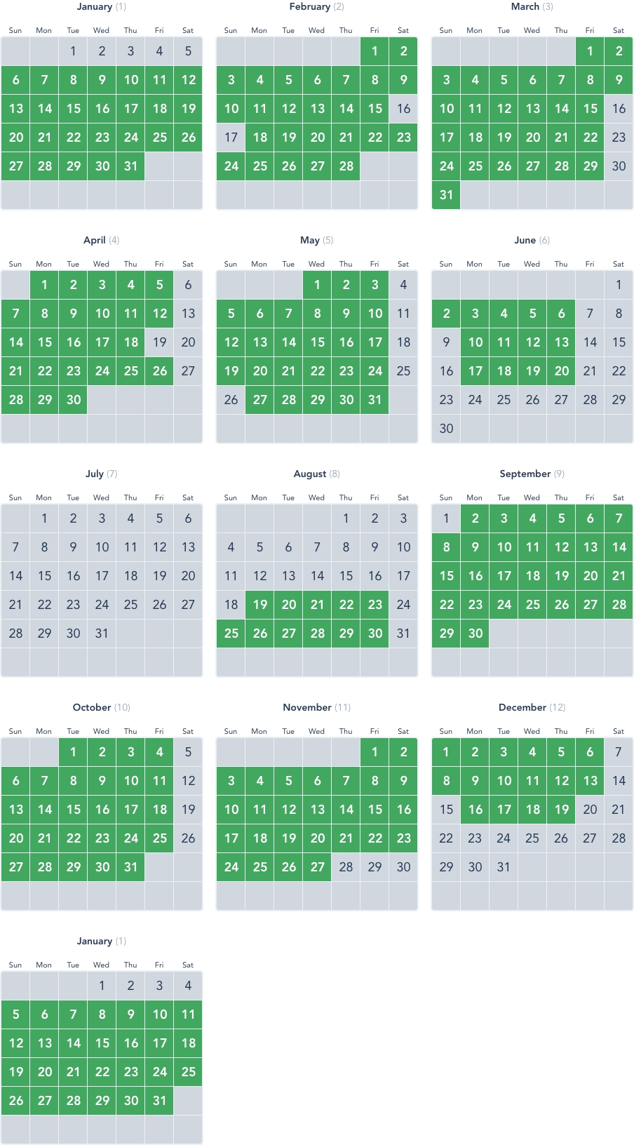 Disneyland Annual Pass Calendar Qualads