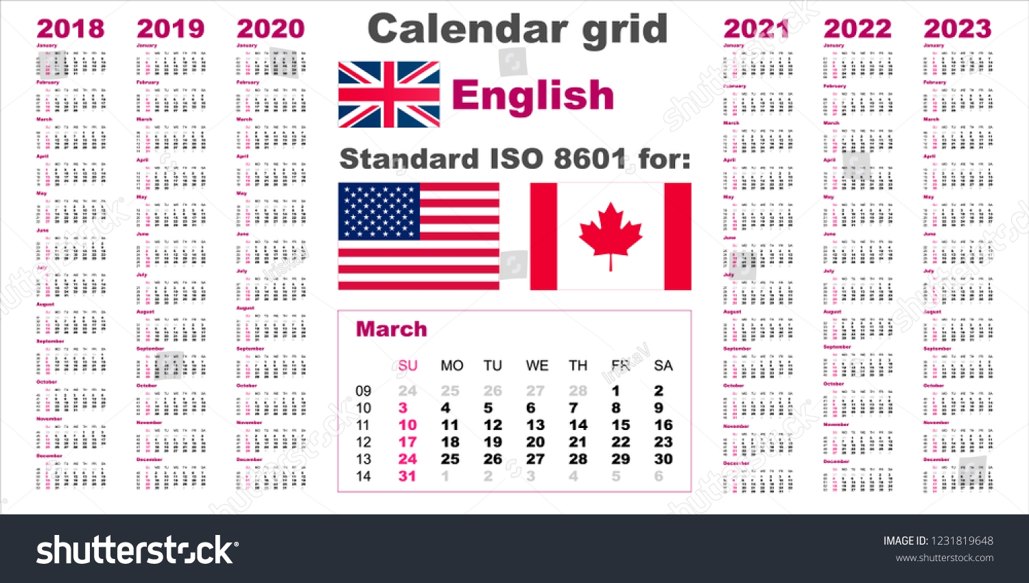 Flag Day 2023 Printable Template Calendar