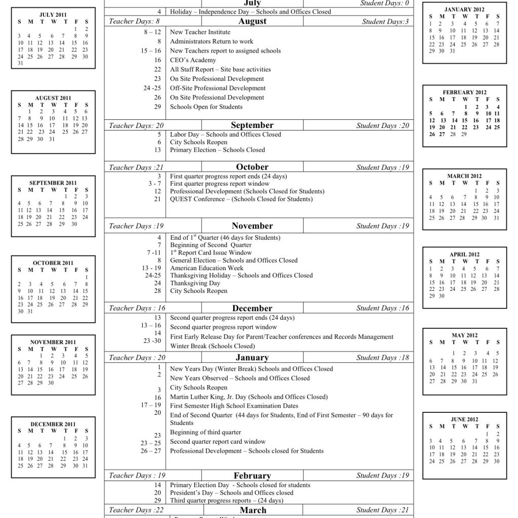 2011 2012 School Calendar Western High School Spin Committee