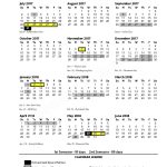 2017 2018 District Calendar Cobb County School District Page 1