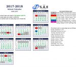 20172018 Calendar The Sae School