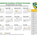 2018 2019 School Year Calendar Chesterbrook Academy