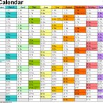 2019 Calendar Download 17 Free Printable Excel Templates Xlsx