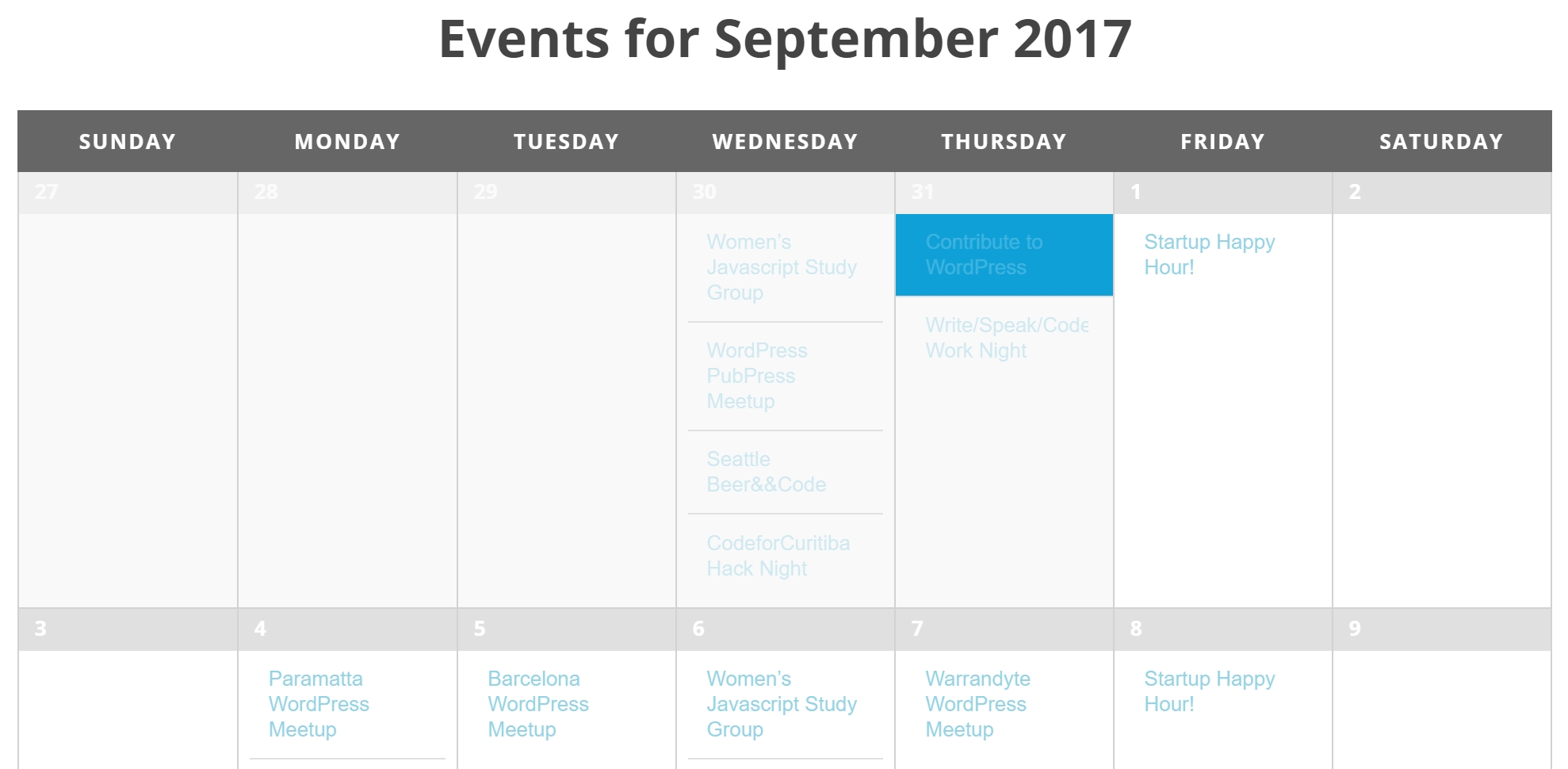 9 Best Event Calendar Plugins For WordPress 2018 Athemes