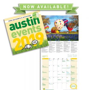 Austin Events Wall Calendar 2019