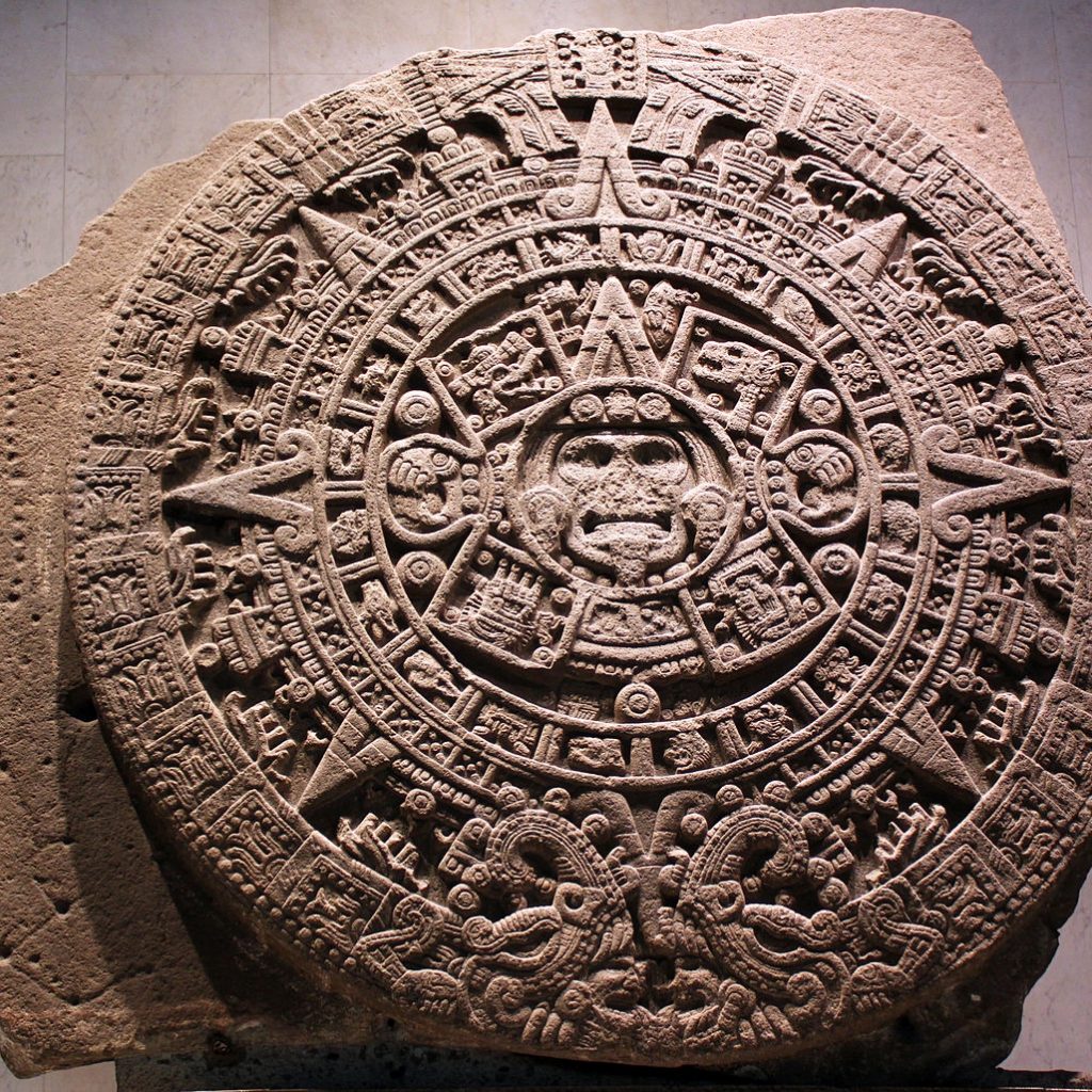 Aztec Sun Stone Wikipedia