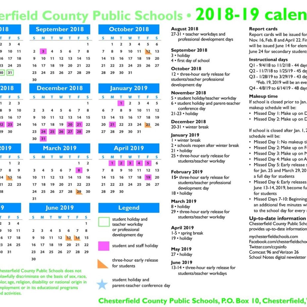 Chesterfield Schools On Twitter The Chesterfield County School