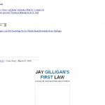 City Pages Jay Gilligans First Law