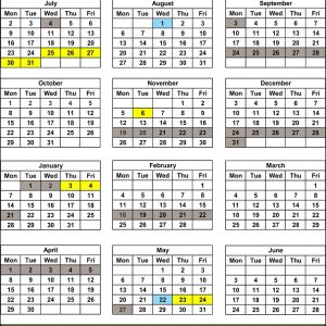 Cobb County School District Calendar Holidays 2018 2019 January