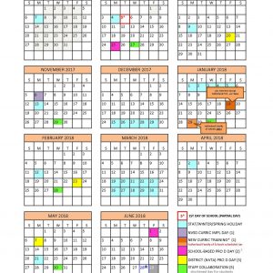 District Calendar North Vancouver School District