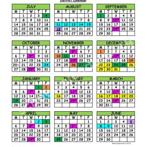 Duval County School Calendar 2014 2015 District Page 1 Zxkvpg Within