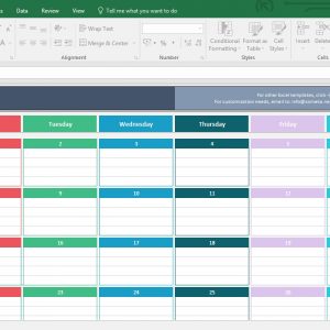 Excel Calendar Templates Download Free Printable Excel Template