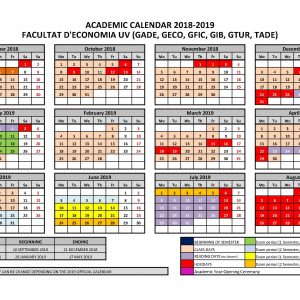 Faculty Of Economics Calendar