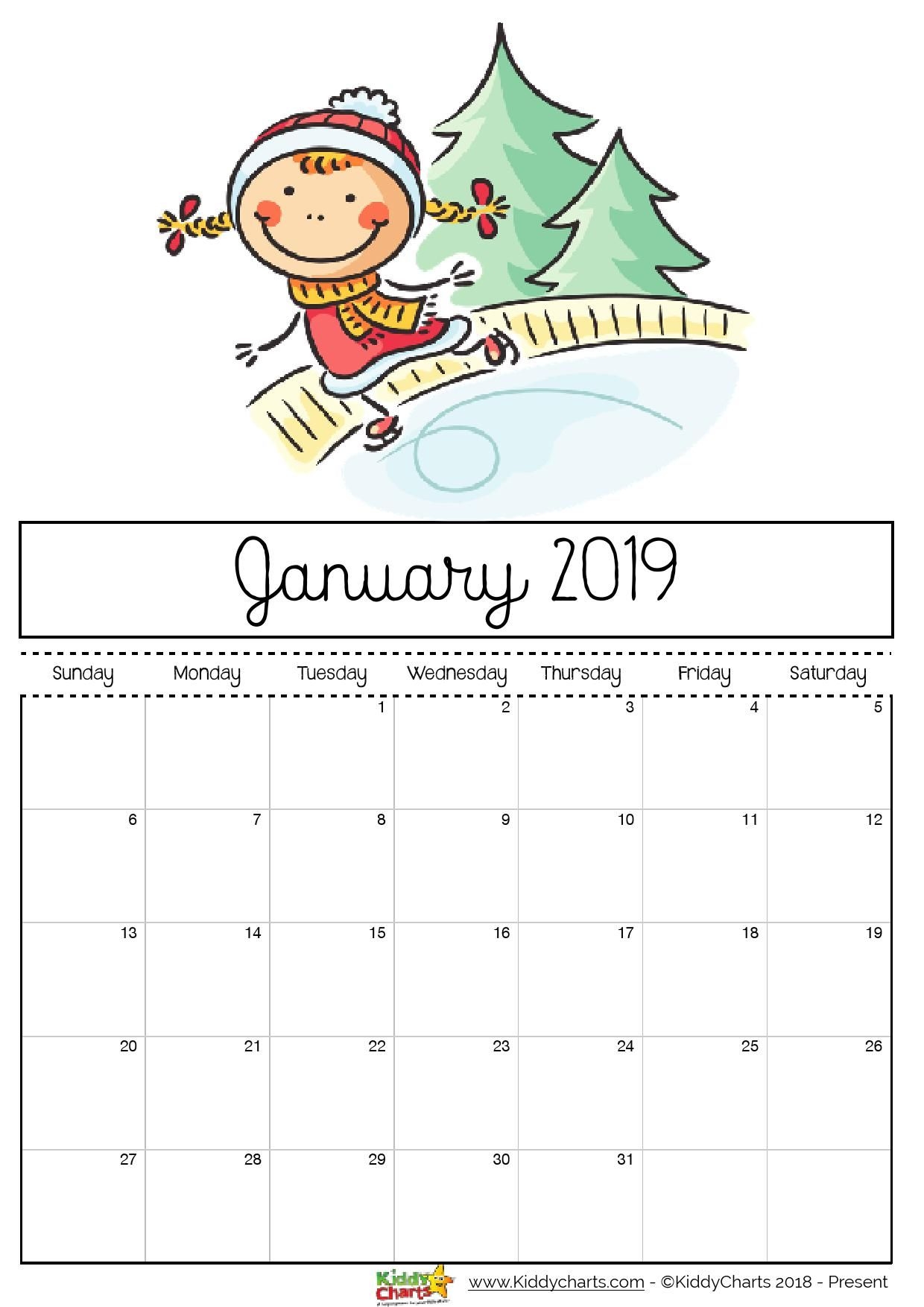 Free Printable 2019 Calendar Print Yours Here Planner Calendar 