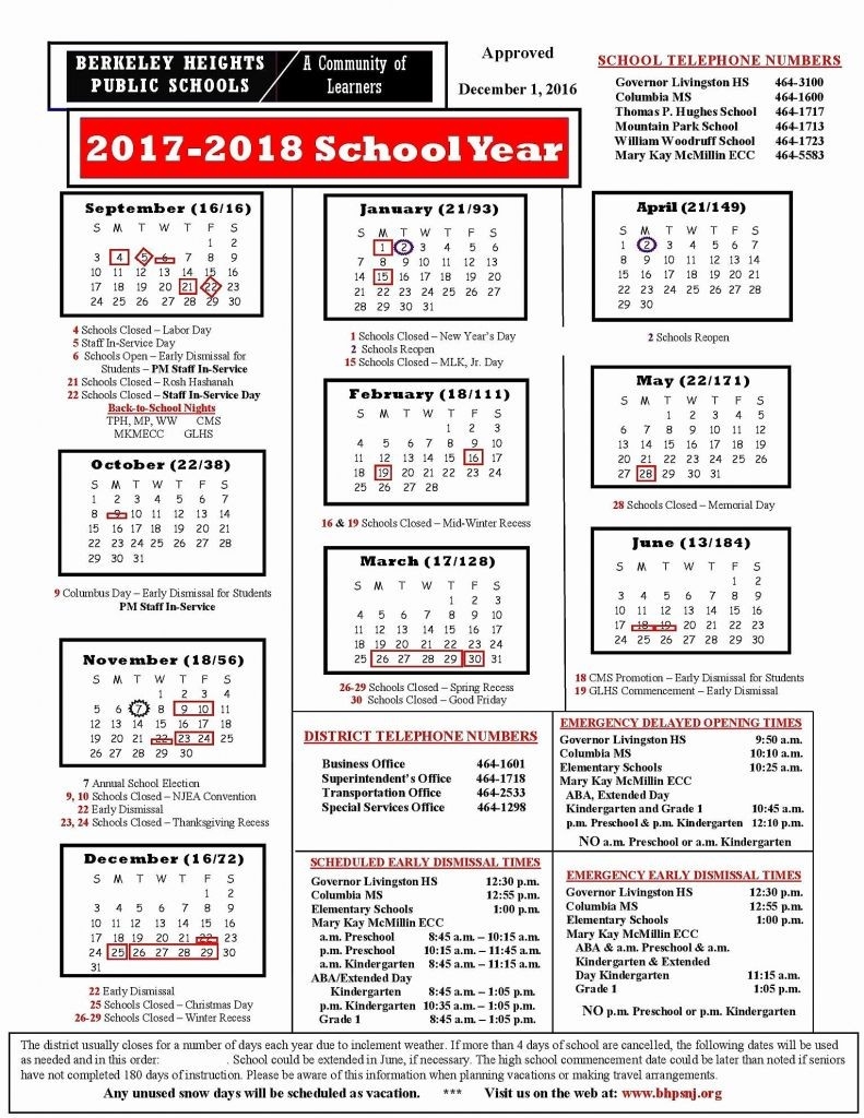 Hillsborough County School Calendar 2018 Nakmuaycorner