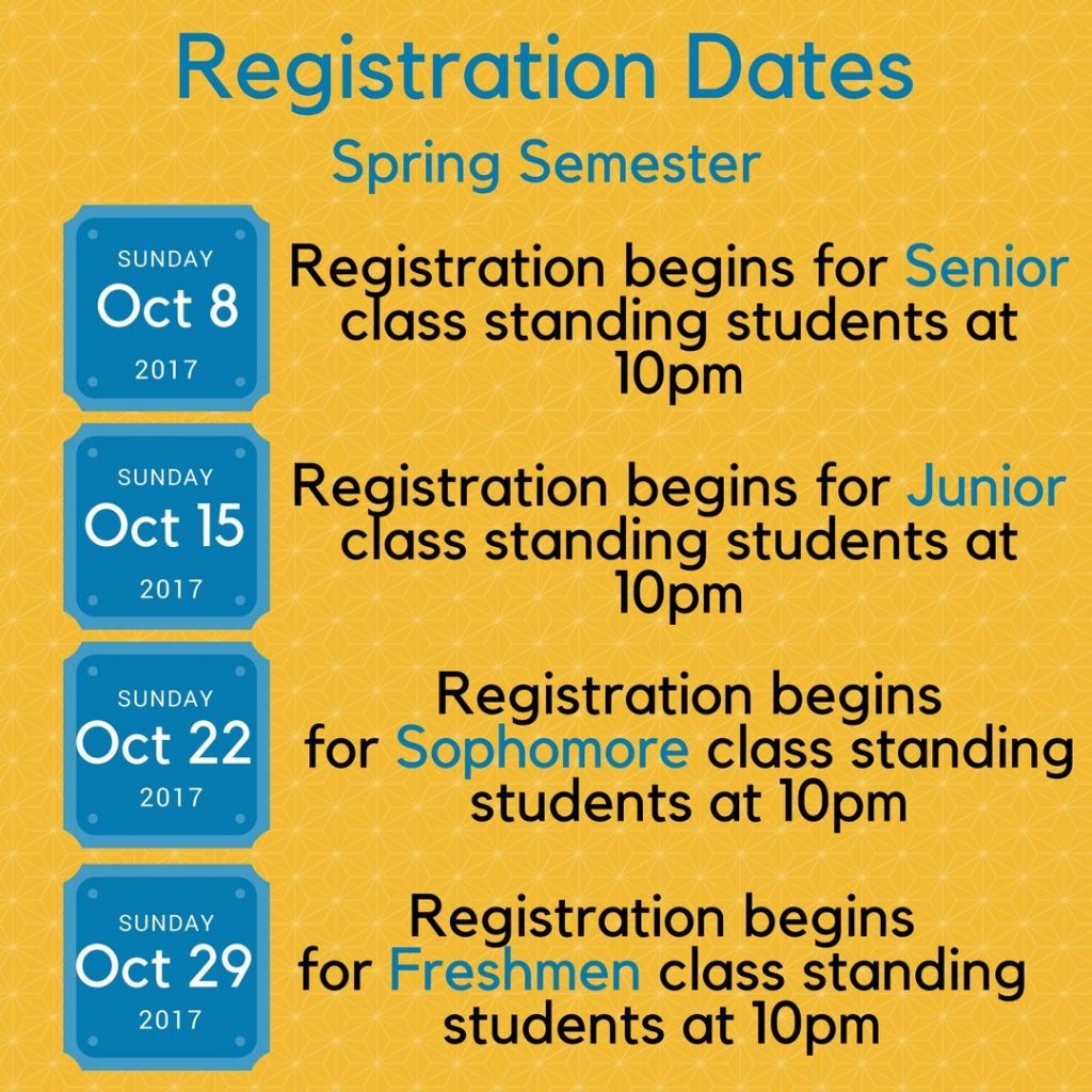 Hofstra Cua On Twitter Spring Registration Is Around The Corner