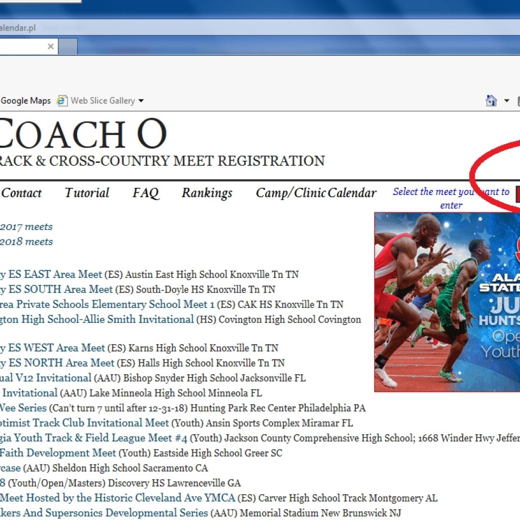 How To Create An Account On Coach O Cj Freedom Track Club