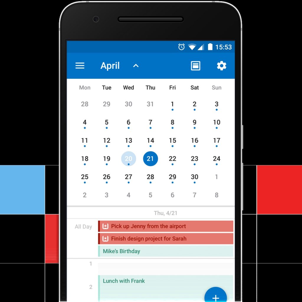 Introducing The Wunderlist Calendar App For Outlook On Iphone Ipad