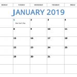 January 2019 Calendar With Canada Holidays Monthly Calendar