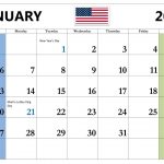 January 2019 Calendar With Holidays Us January2019 January