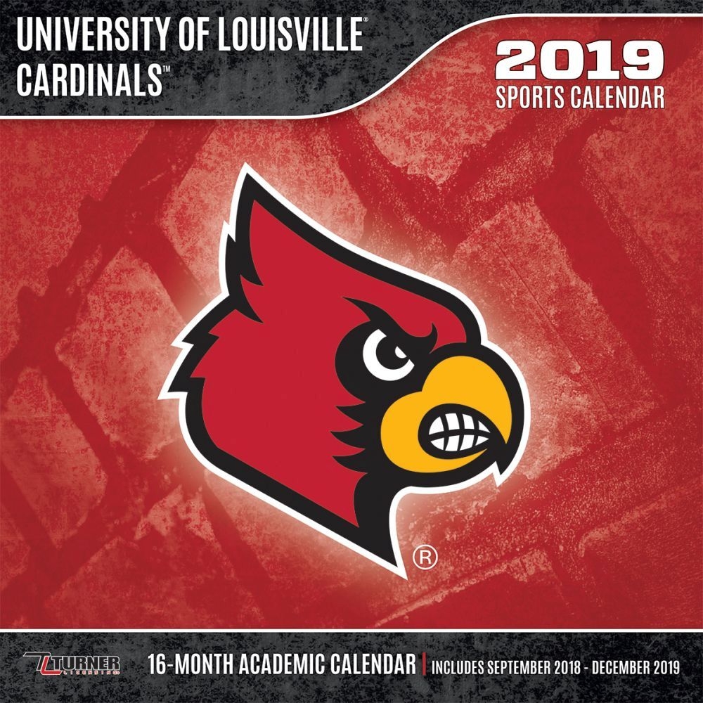 Louisville Cardinals 2019 Wall Calendar Calendars 