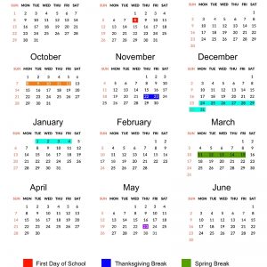 Mesa County Public School District Calendar Holidays 2018 2019