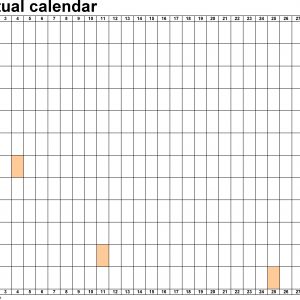 Perpetual Calendars 7 Free Printable Pdf Templates