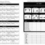 Printable Insanity Workout Calendar Pdf Free Fitness Pinterest