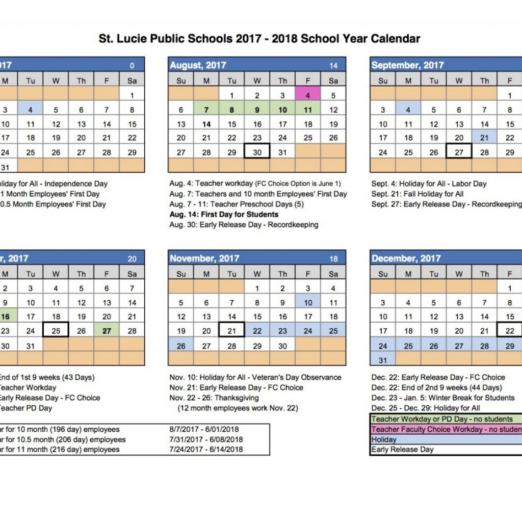 School Calendar Northport K 8