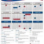 School Year Calendar 2018 2019 District Calendar