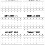 September October November December 2018 January February 2019