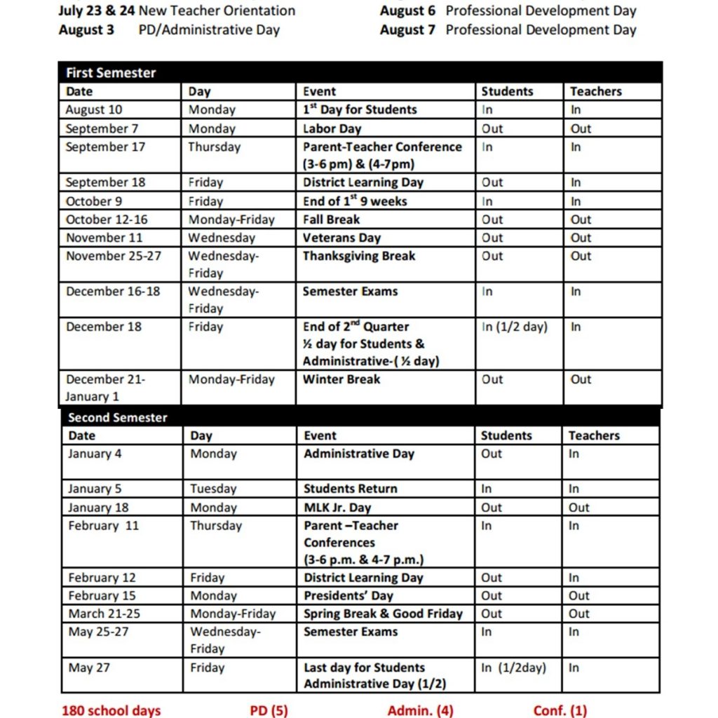 Shel County Schools Calendar Freelinksubmit