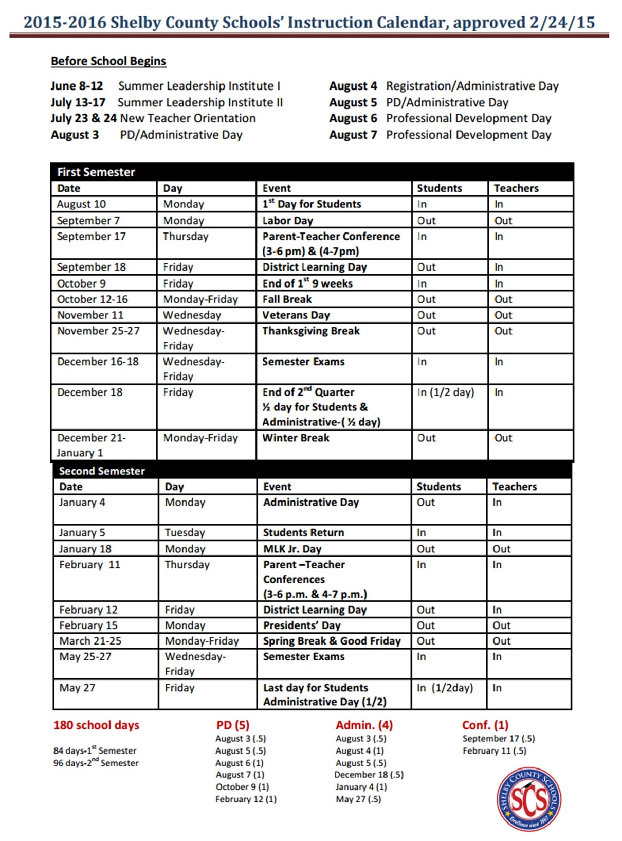 Shel County Schools Calendar Freelinksubmit 