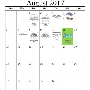 Summer Camp 2017 Schedule New Community Corporation