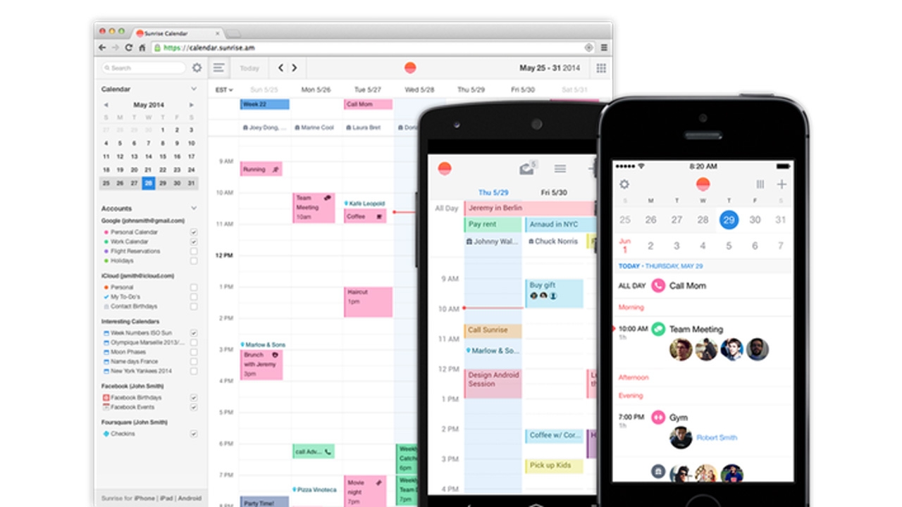 Sunrise Calendar App For Android Helps You Get Things Done 