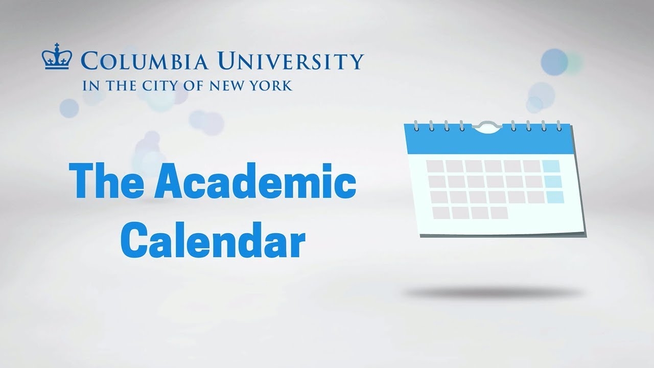 The Academic Calendar Youtube