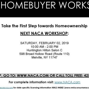 Welcome Back Naca Americas Best Mortgage Program 2 Feb 2019