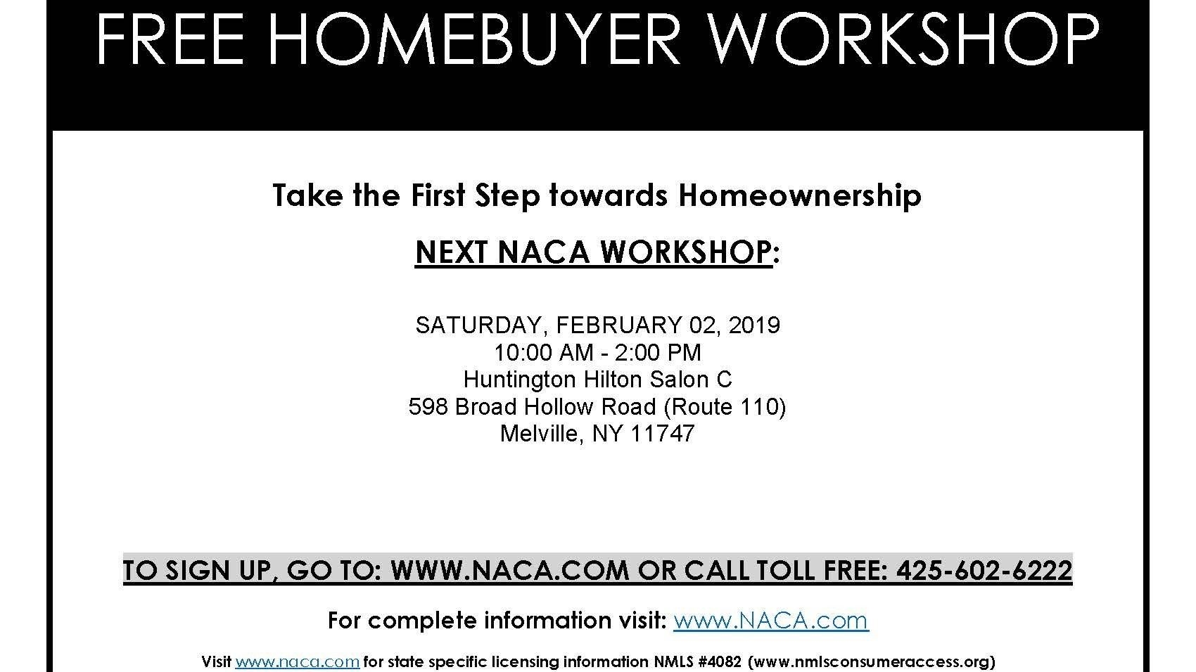 Welcome Back Naca Americas Best Mortgage Program 2 Feb 2019