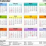 2020 Calendar Pdf 17 Free Printable Calendar Templates