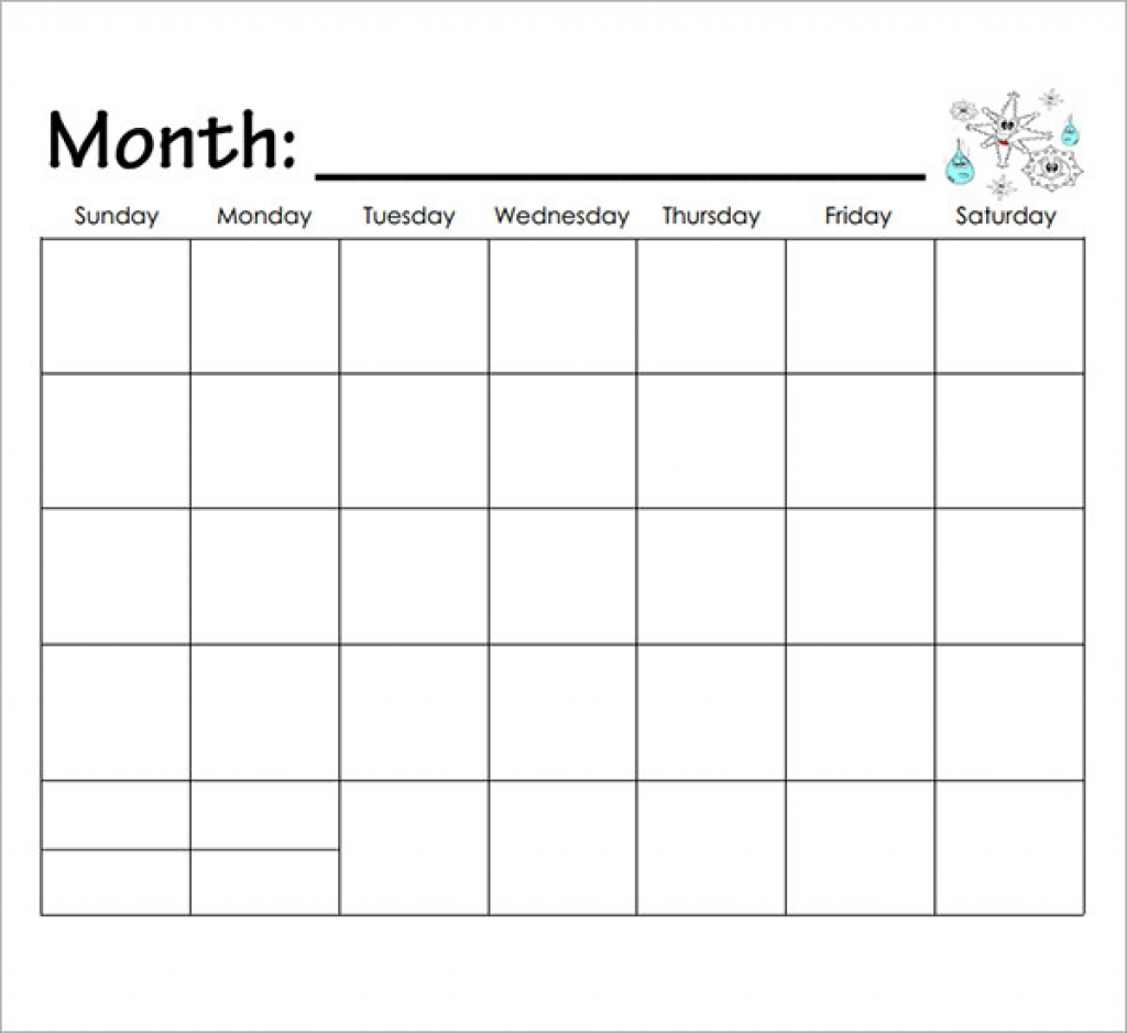 7 Best Images Of Kindergarten Monthly Calendar Printable Free 