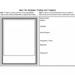 Awesome Trading Card Template Free Ulyssesroom