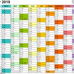 Calendar 2019 Uk 16 Free Printable Pdf Templates