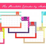 Customizable Printable Calendar Aaron The Artist