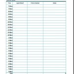 Daily Appointment Calendar Printable Free Printable Online