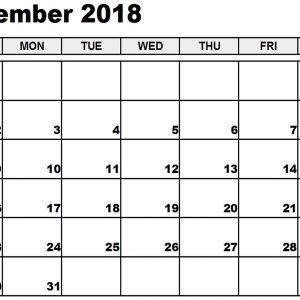 December 2018 Printable Calendar Notes To Do List Reminders