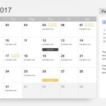 Free Calendar 2017 Template For Powerpoint