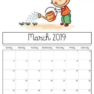 Free Printable 2019 Calendar Print Yours Here Kiddycharts