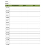 Free Printable Blank Daily Calendar 181d Daily Appointment