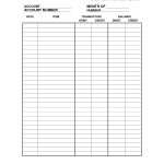 Free Printable Bookkeeping Sheets General Ledger Free Office Form