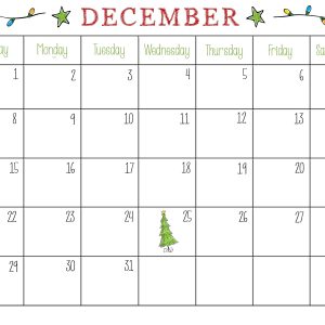 Free Printable Christmas Planner Also Cute December 2015